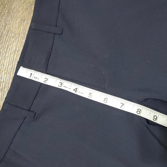 Vince wool blend side stripe trouser pants tapered ankle - Picture 3 of 8